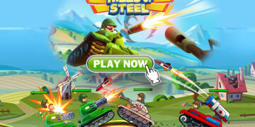 Play Tank Game Online 🕹️| Hills of Steel Unblocked